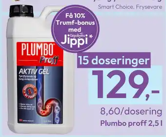 Gigaboks Plumbo proff 2,5 l tilbud