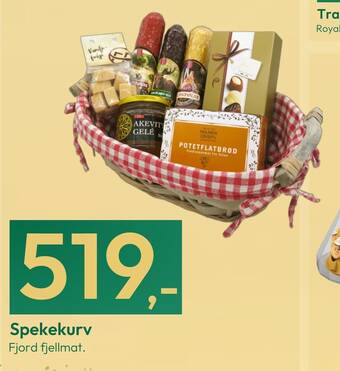 Gigaboks Spekekurv tilbud