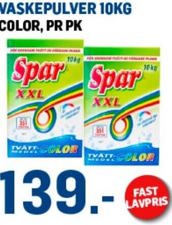 Price Lagerbutikk VASKEPULVER tilbud