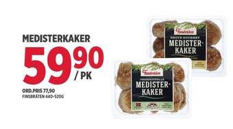 Jacobs Medisterkaker tilbud