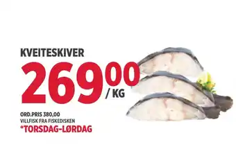 Jacobs Kveiteskiver tilbud