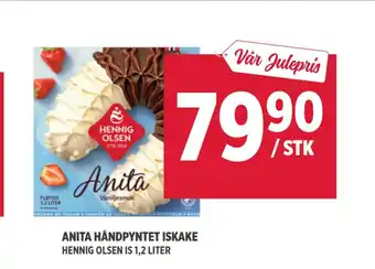 Anita håndpyntet iskake