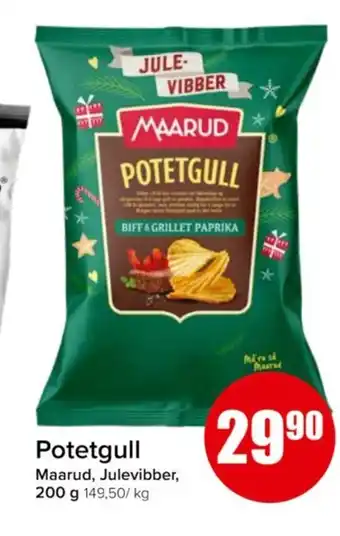 Spar Potetgull Maarud tilbud