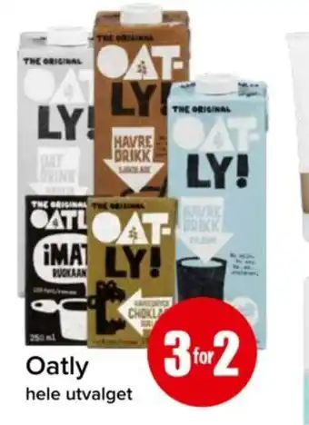 Spar Oatly hele utvalget tilbud