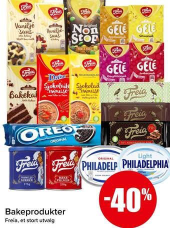 Spar Bakeprodukter Freia, et stort utvalg tilbud