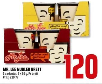 Coop Obs MR. LEE NUDLER BRETT tilbud