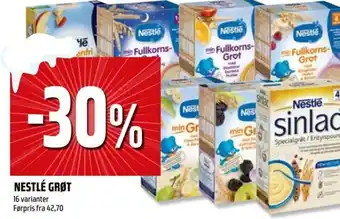 Coop Obs NESTLÉ GRØT tilbud