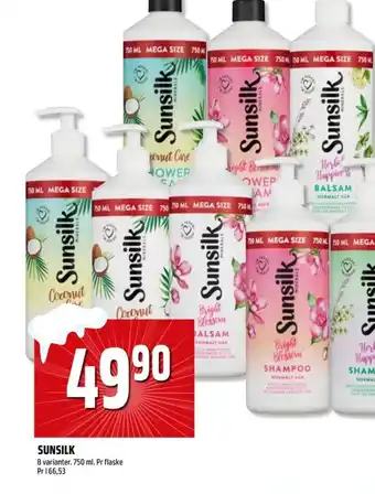 Coop Obs SUNSILK tilbud