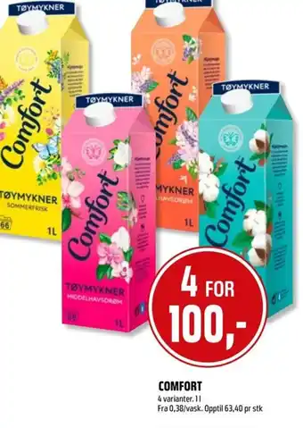 Coop Obs COMFORT tilbud