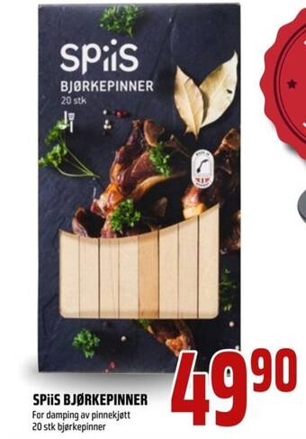 Coop Obs SPIIS BJØRKEPINNER tilbud