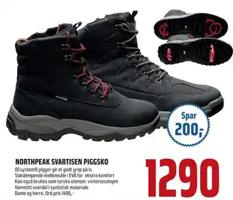 Coop Obs NORTHPEAK SVARTISEN PIGGSKO tilbud