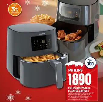 Coop Obs PHILIPS HD9270/70 XL ESSENTIAL AIRFRYER tilbud