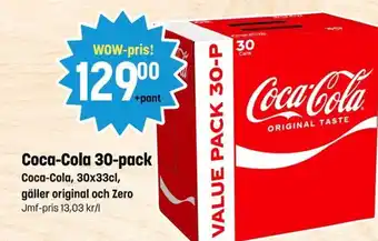 Eurocash Coca-Cola 30-pack tilbud