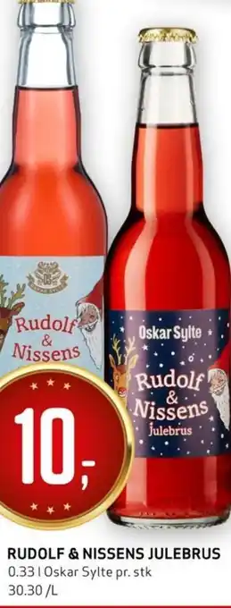 Bunnpris RUDOLF & NISSENS JULEBRUS tilbud