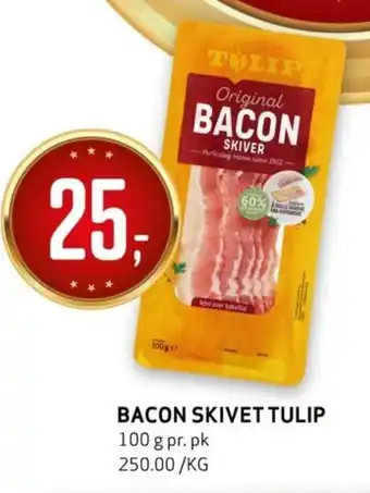 Bunnpris BACON SKIVET TULIP tilbud