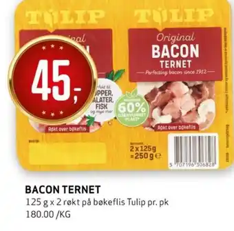 Bunnpris BACON TERNET tilbud