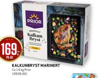 Bunnpris KALKUNBRYST MARINERT Prior tilbud