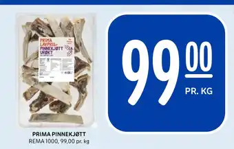 Rema 1000 Prima pinnekjøtt tilbud