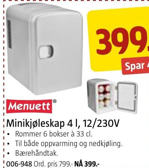 Minikjoleskap Jula () Minikjoleskap Jula