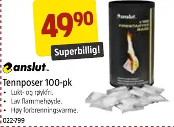 Jula Tennposer 100-pk tilbud