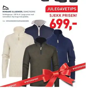Intersport RONDANE ULLGENSER, DAME/HERRE tilbud