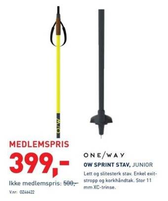 Intersport OW SPRINT STAV, JUNIOR tilbud