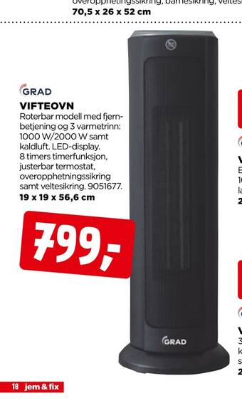 jem & fix Vifteovn tilbud