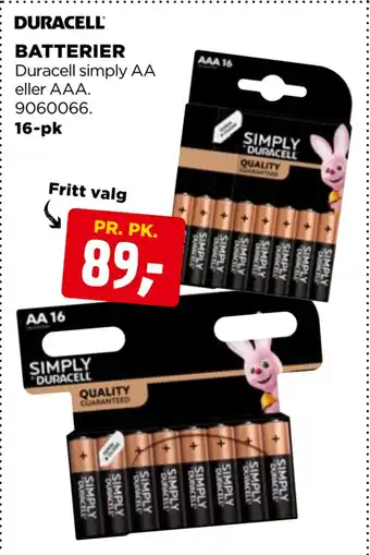 jem & fix Batterier tilbud