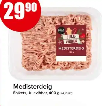 Spar Medisterdeig tilbud