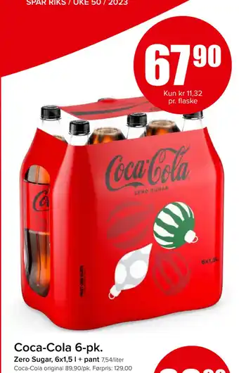 Spar Coca-cola 6-pk tilbud