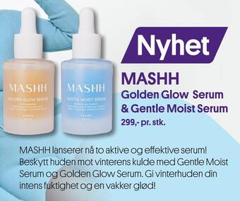VITA Mashh golden glow serum & gentle moist serum tilbud