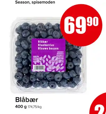 Spar Blåbær tilbud