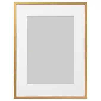 IKEA Lomviken ramme, gullfarget, 30x40 cm tilbud