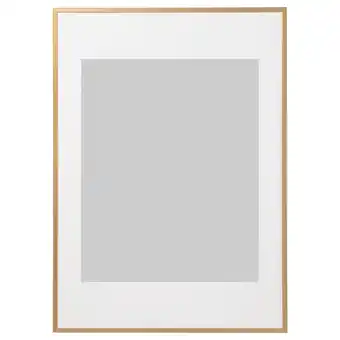 IKEA Lomviken ramme, gullfarget, 50x70 cm tilbud