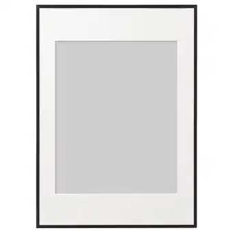 IKEA Lomviken ramme, svart, 50x70 cm tilbud