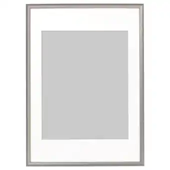 IKEA Silverhöjden ramme, sølvfarget, 50x70 cm tilbud