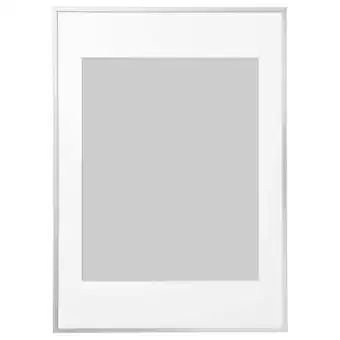 IKEA Lomviken ramme, aluminium, 50x70 cm tilbud