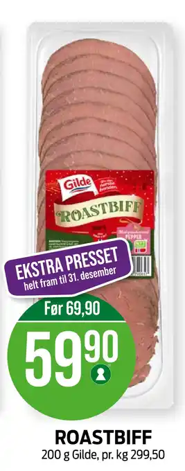 Kiwi Roastbiff tilbud