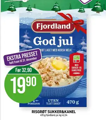 Kiwi Risgrøt sukker&kanel tilbud