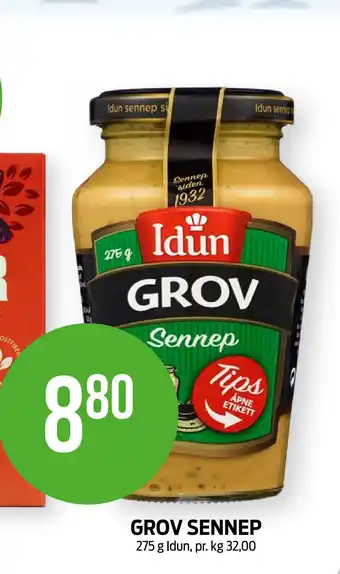 Kiwi Grov sennep tilbud
