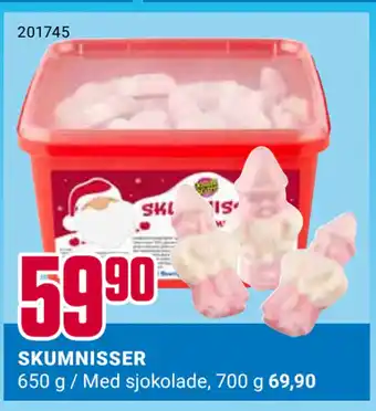 Europris Skumnisser tilbud