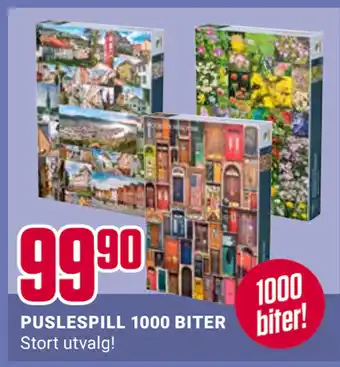 Europris Puslespill 1000 biter tilbud