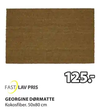 JYSK Georgine dørmatte tilbud