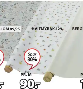 JYSK Voksduk tilbud