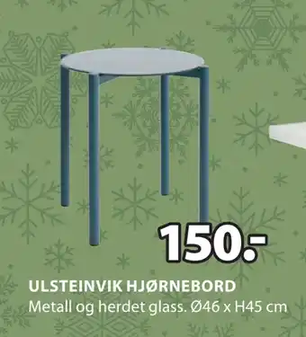 JYSK Ulsteinvik hjørnebord tilbud