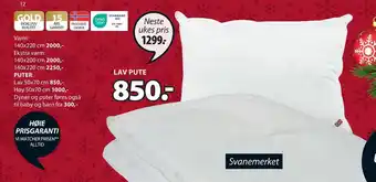 JYSK Puter tilbud