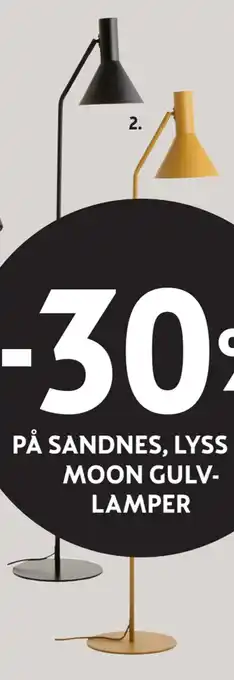 Bohus Lyss gulvlampe tilbud