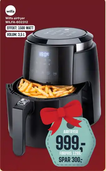 Skousen Wilfa airfryer wilfa-602312 tilbud
