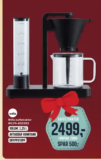 Skousen Wilfa kaffetrakter wilfa-602263 tilbud