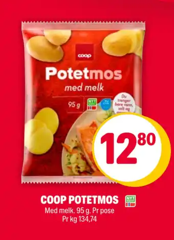 Coop Extra Coop potetmos tilbud